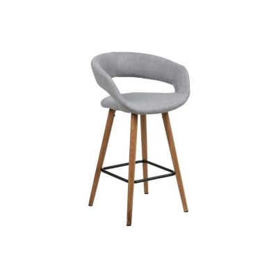 Scaune de bar gri 2 buc. 88,5 cm Gill – Actona Scaune de bar gri 2 buc. 88,5 cm Gill – Actona