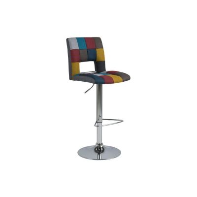 Set 2 scaune pentru bar Actona Wilma Barstool Patchwork Set 2 scaune pentru bar Actona Wilma Barstool Patchwork