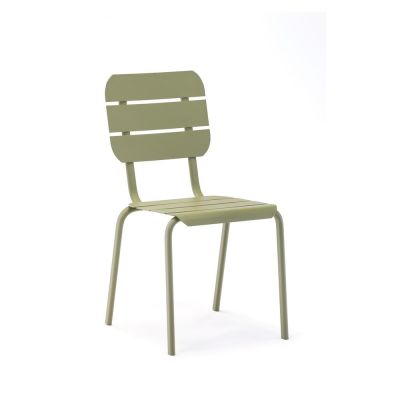 Set 4 scaune de grădină Ezeis Alicante, verde măsliniu