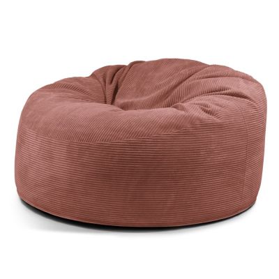 Fotoliu bean bag cÄu0083rÄu0083miziu cu tapiÈu009Berie din catifea reiatÄOm 135 âu0080SLOWDOWN