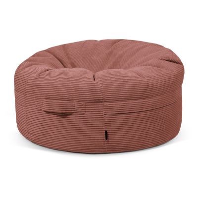 Fotoliu bean bag cÄu0083rÄu0083miziu cu tapiÈu009Berie din catifea reiatÄRoll 105 âu0080SLOWDOWN