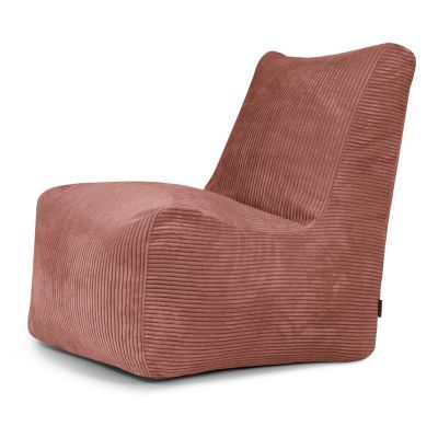 Fotoliu bean bag cÄu0083rÄu0083miziu cu tapiÈu009Berie din catifea reiatÄSeat Lounge âu0080SLOWDOWN