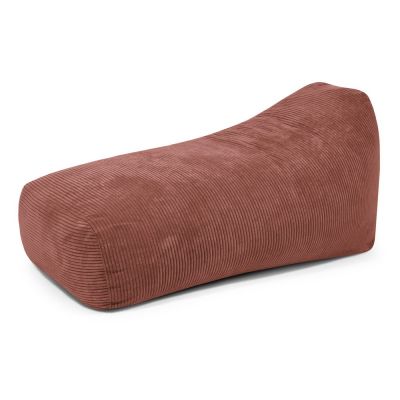 Fotoliu bean bag cÄu0083rÄu0083miziu cu tapiÈu009Berie din catifea reiatÄSnug Long 140 âu0080SLOWDOWN