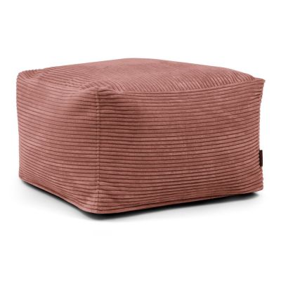 Fotoliu bean bag cÄrÄmiziu cu tapiÈerie din catifea reiatÄSoftbox MooG âSLOWDOWN