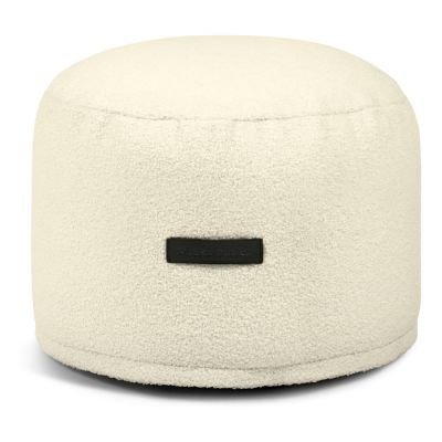 Fotoliu bean bag crem cu tapiÈu009Berie din Èu009BesÄu0083turÄbouclÃ© Mini âu0080SLOWDOWN