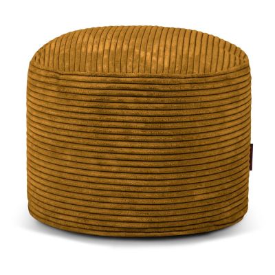 Fotoliu bean bag galben muÈu0099tar cu tapiÈu009Berie din catifea reiatÄMini âu0080SLOWDOWN