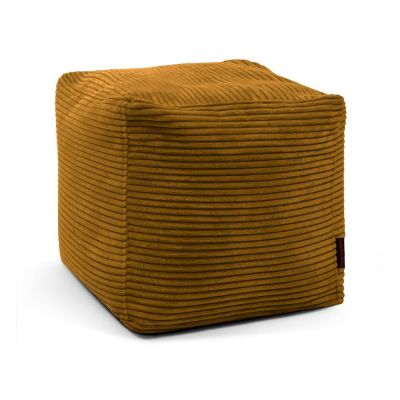 Fotoliu bean bag galben muÈu0099tar cu tapiÈu009Berie din catifea reiatÄUp! MooG âu0080SLOWDOWN