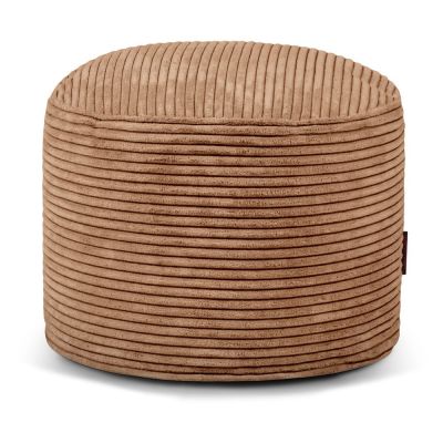 Fotoliu bean bag maro cu tapiÈu009Berie din catifea reiatÄMini âu0080SLOWDOWN