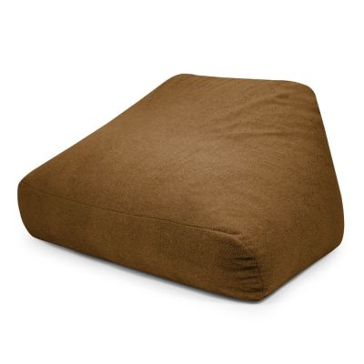Fotoliu bean bag maro cu tapiÈu009Berie din Èu009BesÄu0083turÄbouclÃ© Sofa Snug âu0080SLOWDOWN
