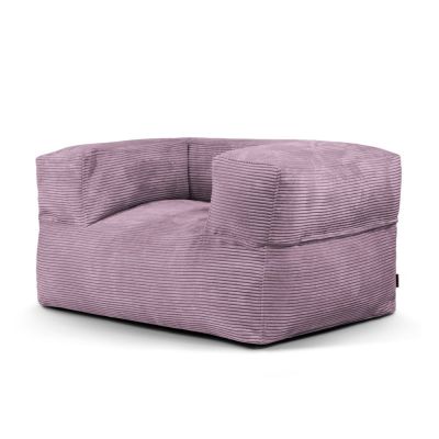 Fotoliu bean bag mov cu tapiÈu009Berie din catifea reiatÄMooG âu0080SLOWDOWN