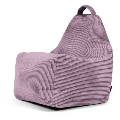 Fotoliu bean bag mov cu tapiÈu009Berie din catifea reiatÄPlay Amuse âu0080SLOWDOWN