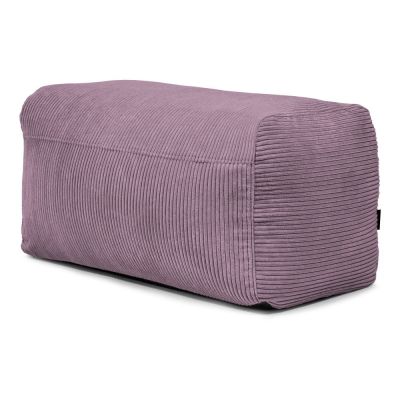 Fotoliu bean bag mov cu tapiÈu009Berie din catifea reiatÄPlus 100 Lounge âu0080SLOWDOWN