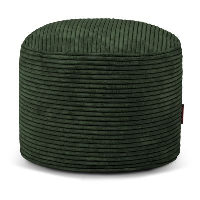 Fotoliu bean bag verde cu tapiÈu009Berie din catifea reiatÄMini âu0080SLOWDOWN