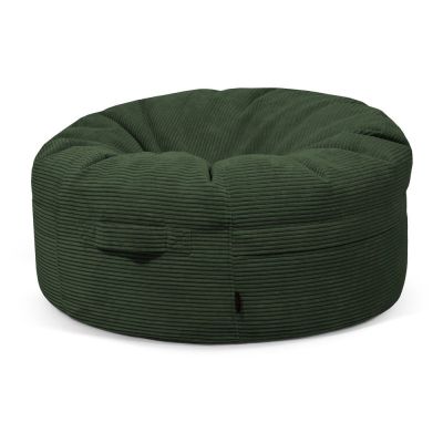 Fotoliu bean bag verde cu tapiÈu009Berie din catifea reiatÄRoll 105 âu0080SLOWDOWN