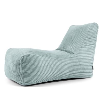 Fotoliu bean bag verde mentÄcu tapiÈu009Berie din catifea reiatÄLounge âu0080SLOWDOWN