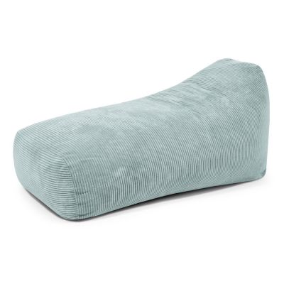 Fotoliu bean bag verde mentÄcu tapiÈu009Berie din catifea reiatÄSnug Long 140 âu0080SLOWDOWN