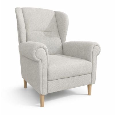 Fotoliu bej wing Swan âu0080Ropez