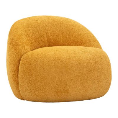 Fotoliu galben muÈu0099tar cu tapiÈu009Berie din Èu009BesÄu0083turÄbouclÃ© Ginerva âu0080Mauro Ferretti