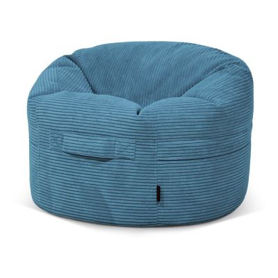 Fotoliu puf pentru copii albastru cu tapiÈu009Berie din catifea reiatÄRoll 80 âu0080SLOWDOWN