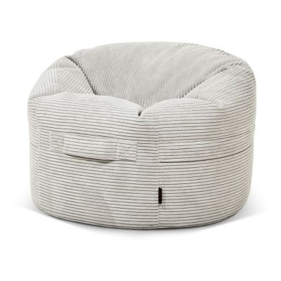 Fotoliu puf pentru copii crem cu tapiÈu009Berie din catifea reiatÄRoll 80 âu0080SLOWDOWN