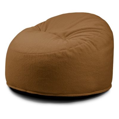 Fotoliu puf pentru copii maro cu tapiÈerie din ÈesÄturÄbouclÃ© Om 85 âSLOWDOWN
