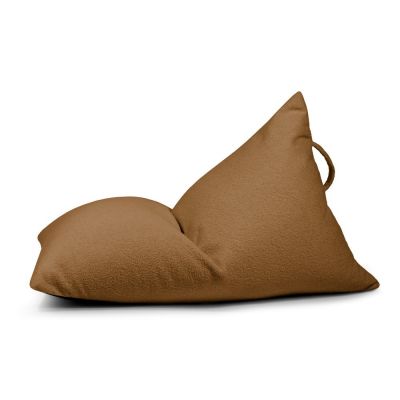 Fotoliu puf pentru copii maro cu tapiÈerie din ÈesÄturÄbouclÃ© Razzy âSLOWDOWN