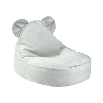 Fotoliu puf pentru copii verde mentÄcu tapiÈu009Berie din catifea Bear âu0080Wigiwama