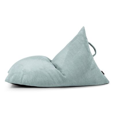 Fotoliu puf pentru copii verde mentÄcu tapiÈu009Berie din catifea reiatÄRazzy âu0080SLOWDOWN