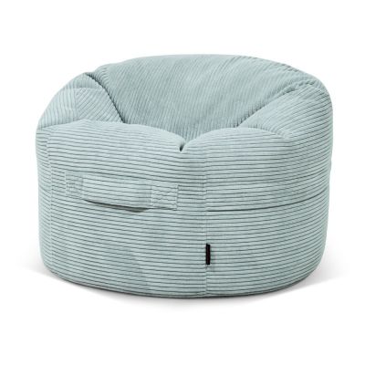 Fotoliu puf pentru copii verde mentÄcu tapiÈu009Berie din catifea reiatÄRoll 80 âu0080SLOWDOWN