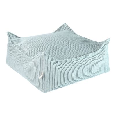 Fotoliu puf pentru copii verde mentÄcu tapiÈu009Berie din catifea reiatÄSquare âu0080Wigiwama