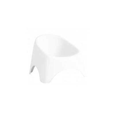 Fotoliu suprapozabil BEATRICE lungime 79 latime 76 inaltime 66 alb