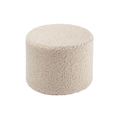 Puf de copii maro deschis cu tapiÈerie din ÈesÄturÄbouclÃ© âWigiwama