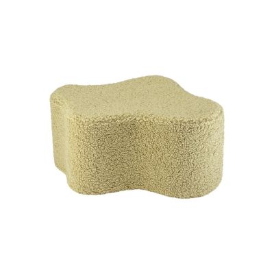 Puf de copii verde cu tapiÈu009Berie din Èu009BesÄu0083turÄbouclÃ© Cloud âu0080Wigiwama