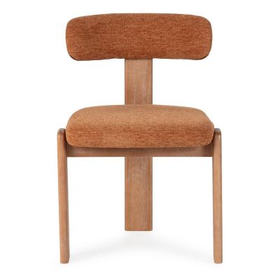 Scaune de dining cÄu0083rÄu0083mizii 2 buc. tapiÈu009Bate Nadia âu0080MOME