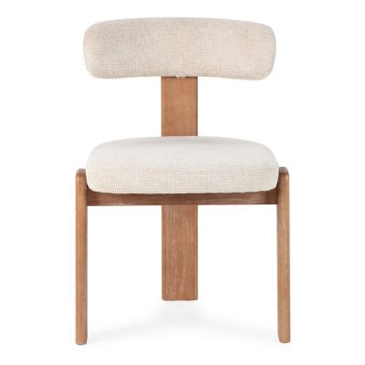 Scaune de dining crem 2 buc. tapiÈu009Bate Nadia âu0080MOME