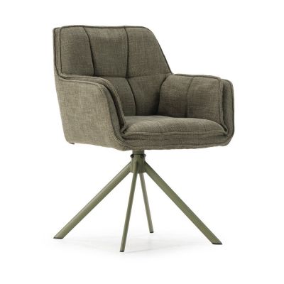 Set de scaune de sufragerie verde 2 buc. tapiÈu009Bat Keiko âu0080Marckeric