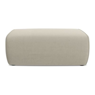 Taburet bej cu tapiÈu009Berie din catifea Kapua âu0080Makamii