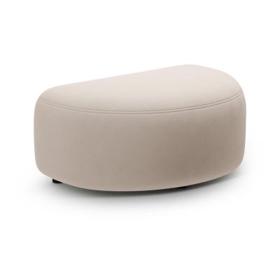 Taburet bej cu tapiÈu009Berie din catifea Kate âu0080Micadoni