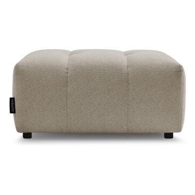 Taburet bej cu tapiÈu009Berie din chenille Roxelane âu0080Bobochic Paris