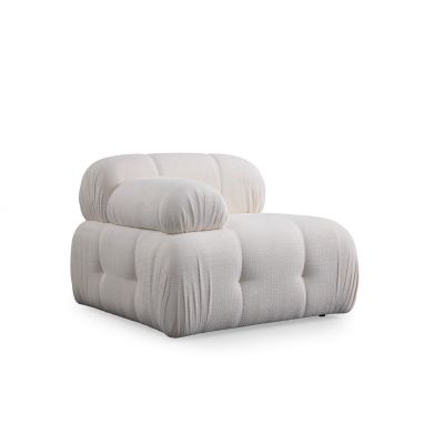 Fotoliu, Atelier del Sofa, 560ARE2939, Lemn de fag / PAL, Alb