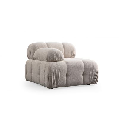 Fotoliu, Atelier del Sofa, 560ARE2942, Lemn de fag / PAL, Crem
