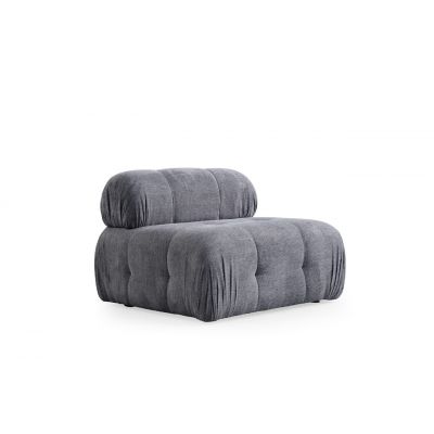 Fotoliu, Atelier del Sofa, 560ARE2950, Lemn de fag / PAL, Gri