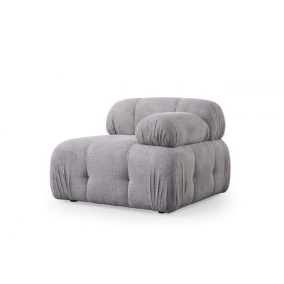 Fotoliu, Atelier del Sofa, 560ARE2952, Lemn de fag / PAL, Gri deschis