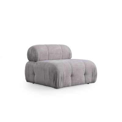 Fotoliu, Atelier del Sofa, 560ARE2953, Lemn de fag / PAL, Gri deschis