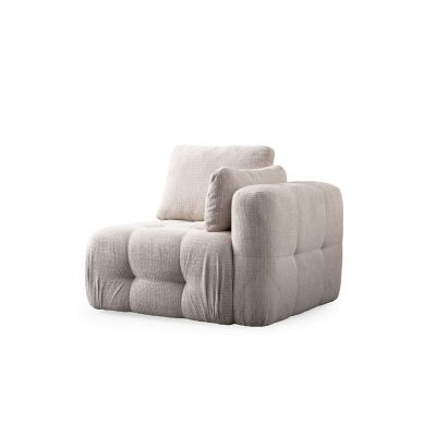 Fotoliu, Atelier del Sofa, 560ARE4111, Lemn de fag / PAL, Bej