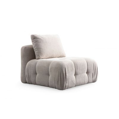 Fotoliu, Atelier del Sofa, 560ARE4112, Lemn de fag / PAL, Bej