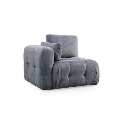 Fotoliu, Atelier del Sofa, 560ARE4117, Lemn de fag / PAL, Gri