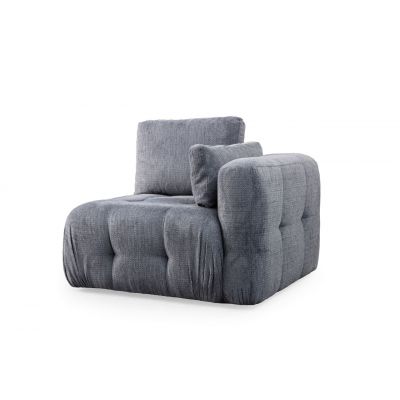 Fotoliu, Atelier del Sofa, 560ARE4118, Lemn de fag / PAL, Gri
