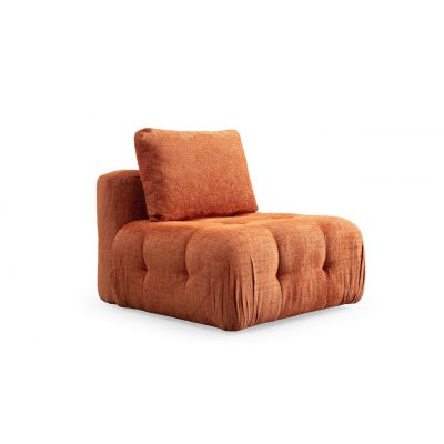 Fotoliu, Atelier del Sofa, 560ARE4140, Lemn de fag / PAL, Portocaliu