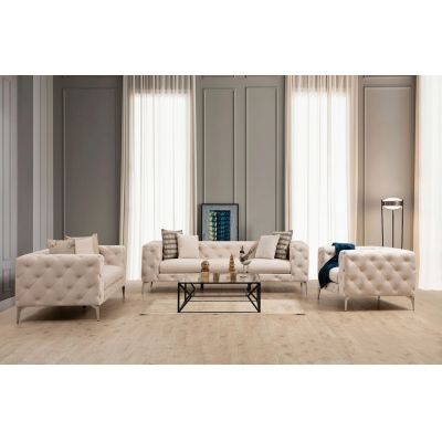 Fotoliu, Atelier del Sofa, 569HLN1124, Ecru